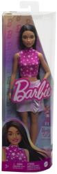 Mattel Barbie Fashionista Bruneta Cu Top Cu Stelute