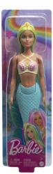 Mattel Barbie Dreamtropia - Sirena Cu Corest Galben Si Coada Portocalie