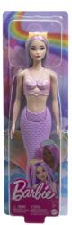 Mattel Barbie Dreamtopia - Sirena Cu Par Mov Si Coada Mov