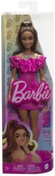 Mattel Barbie Fashionista Satena Cu Rochie Roz
