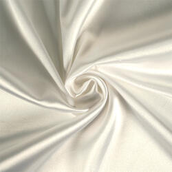 Takoy Țesătură satin lucios stretch ecru