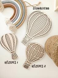 Kellenék Rattan Hőlégballon dekor Válaszd ki melyiket szeretnéd: Legnagyobb Hőlégballon 18 x 25 cm