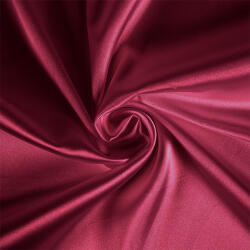 Takoy Țesătură satin lucios stretch bordo