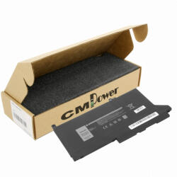CM POWER Baterie laptop CM Power compatibila cu Dell Latitude 7390, 7490 - 11.4V 3000mAh 451-BBZL C27RW DJ1J0 (CMPOWER10413)