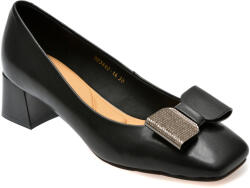 Flavia Passini Pantofi casual FLAVIA PASSINI negri, 23802, din piele naturala 40