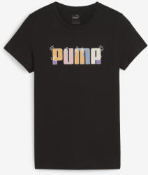PUMA ESS+ Graphic Tricou Puma | Negru | Femei | S