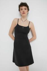 Tommy Hilfiger ruha fekete, mini, harang alakú - fekete M - answear - 21 990 Ft
