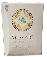 Murfatlar Vin Alb, Mozaic, Muscat Ottonel, Demidulce, Murfatlar, bag in box, 3L (C4555)