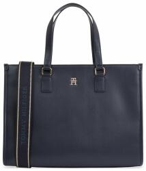 Tommy Hilfiger Táska Th Monotype Tote AW0AW15978 Sötétkék (Th Monotype Tote AW0AW15978)