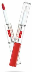 PUPA Hosszantartó folyékony ajakrúzs Made To Last Lip Duo (Liquid Lip Colour) 2 x 4 ml (Árnyalat 006 Fire Red)