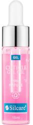 Silcare Gel- ulei pentru unghii și cuticule - Silcare Cuticle Gel Oil The Garden Of Colour Pink Nature 15 ml