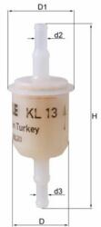 MAHLE filtru combustibil MAHLE KL 13 - centralcar