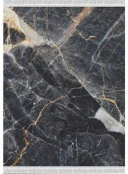 KONDELA Szőnyeg Renox típus 1 120x180 cm - fekete márvány