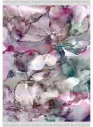 KONDELA Delilah szőnyeg 120x180 cm - rózsaszín / zöld / krém