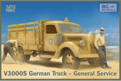 IBG-Models IBG V3000 S German General service teherautó műanyag modell (1: 72) (72071)