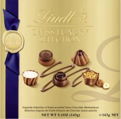Lindt Swiss Luxury Selection csokoládéválogatás 143 g