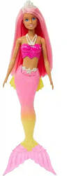 Mattel Mattel Barbie Dreamtopia sellő baba rózsaszín hajjal (HGR11) - morzsajatekbolt