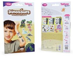Tytoo Dinoszauruszos tetoválás matrica szett, 40 db / csomag, TY50270