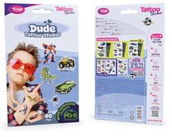 Tytoo Dude tetoválás matrica szett, 40 db / csomag, TY50271