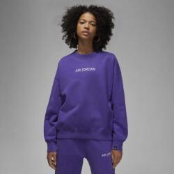Nike wmns wordmark fleece crew s | Női | Kapucnis pulóverek | Lila | DV6469-514