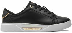 Tommy Hilfiger Sneakers Tommy Hilfiger Chic Hw Court Sneaker FW0FW07813 Black BDS