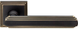 Linea Cali Glamor matt bronz négyzetrozettás kilincsgarnitúra 1555 RO 016 BM