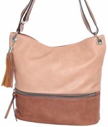 Hernan Bag's Collection Hernan sötétpúder-barna női táska (HB0151# PINK)