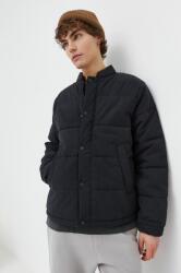 Abercrombie & Fitch rövid kabát férfi, fekete, átmeneti, oversize - fekete XL