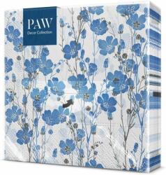 PAW Virágos növények papírszalvéta 33x33 cm 3 rétegű, 20 db/csomag