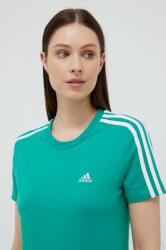 adidas pamut póló zöld - zöld XS - answear - 10 590 Ft