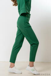 Hermosa Pantaloni de Trening Adelyn din Tricot Verde - 34