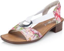 RIEKER Sandale casual dama cu aspect floral, 62662-90 - 40 EU