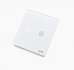 Tosyco Întrerupător draperie cu touch (tactil) din sticlă (TOS-CD-W)