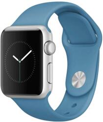 Mobile Tech Protection Curea Silicon Premium MTP Marime S pentru Apple Watch - Gray Blue, 38mm