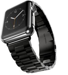 Mobile Tech Protection Curea Metalica Premium MTP Quick Release pentru Apple Watch - Negru, 38mm