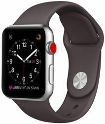 Mobile Tech Protection Curea Silicon Premium MTP Marime S pentru Apple Watch - Gri, 42mm