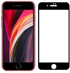 Mobile Tech Protection Folie Sticla Securizata Margini Usor Curbate 11D MTP iPhone SE 2020 Full Cover - Black