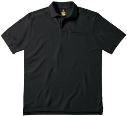 B&C Pro Tricou Polo James XL Negru