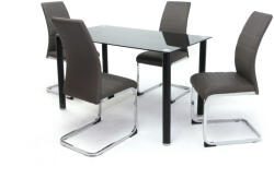  Geri asztal Kevin székkel - 4 személyes étkezőgarnitúra