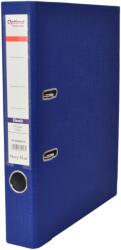 Optima Biblioraft A4, plastifiat PP/paper, margine metalica, 50 mm, Optima Classic - bleumarin (OP-50045014) - pcone