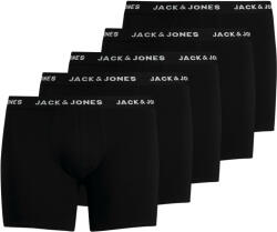 Jack&Jones PLUS 5 PACK - férfi boxeralsó JACHUEY 12194944 Black 5XL