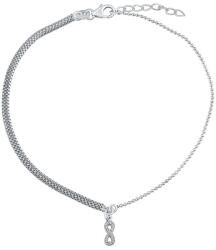 Silvego Ezüst bokalánc Ellie s infinity és Brilliance Zirconia ZT86751A