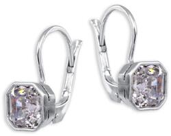 Brilio Silver Csillogó ezüst fülbevaló cirkónium kövekkel 436 001 00300 0400000 - vivantis