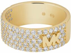 Michael Kors Csillogó ezüst gyűrű cirkónium kövekkel MKC1555AN710 52 mm