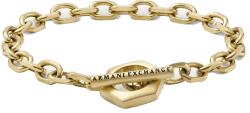Armani Exchange Bájos férfi aranyozott karkötő AXG0104710 - vivantis