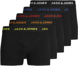 Jack&Jones 5 PACK - férfi boxeralsó JACBLACK 12242494 Black S
