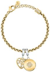 Morellato Gyönyörű aranyozott karkötő medálokkal Drops SCZ1285 - vivantis