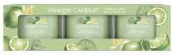 Yankee Candle Illatgyertya szett Vanilla Lime 3 x 37 g