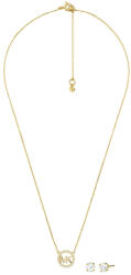 Michael Kors Aranyozott ékszer szett MKC1260AN710 (nyaklánc, fülbevaló)