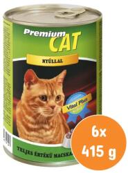 Premium Cat konzerv vadas 6x415g